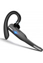 Bluetooth Earpiece for Cell Phone Noise Canceling Headphone with Microphone Wireless Headset Bluetooth Earpiece 5.1 Hands Free Headset CVC8 Compatible with iPhone Android for Business Office Driving